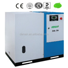 Hot Sale 7kw 10hp Rotary Screw air compressor 2 cylinder